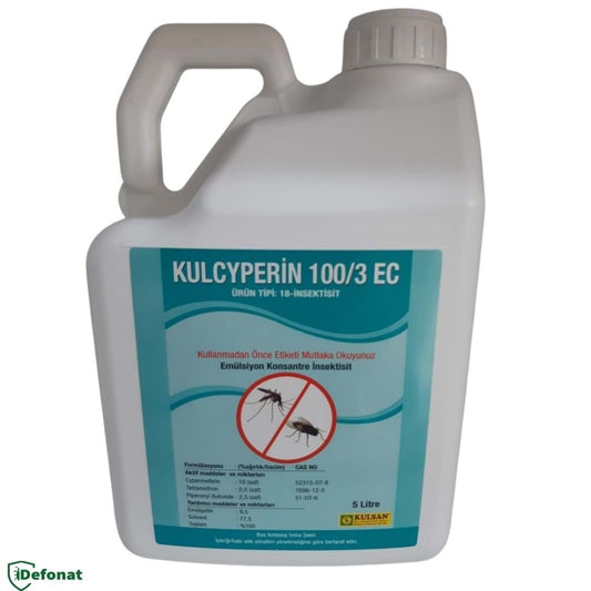 Kulcyperin 100/3 EC Endüstriyel Haşere İlacı – 5 Litre - Defonat