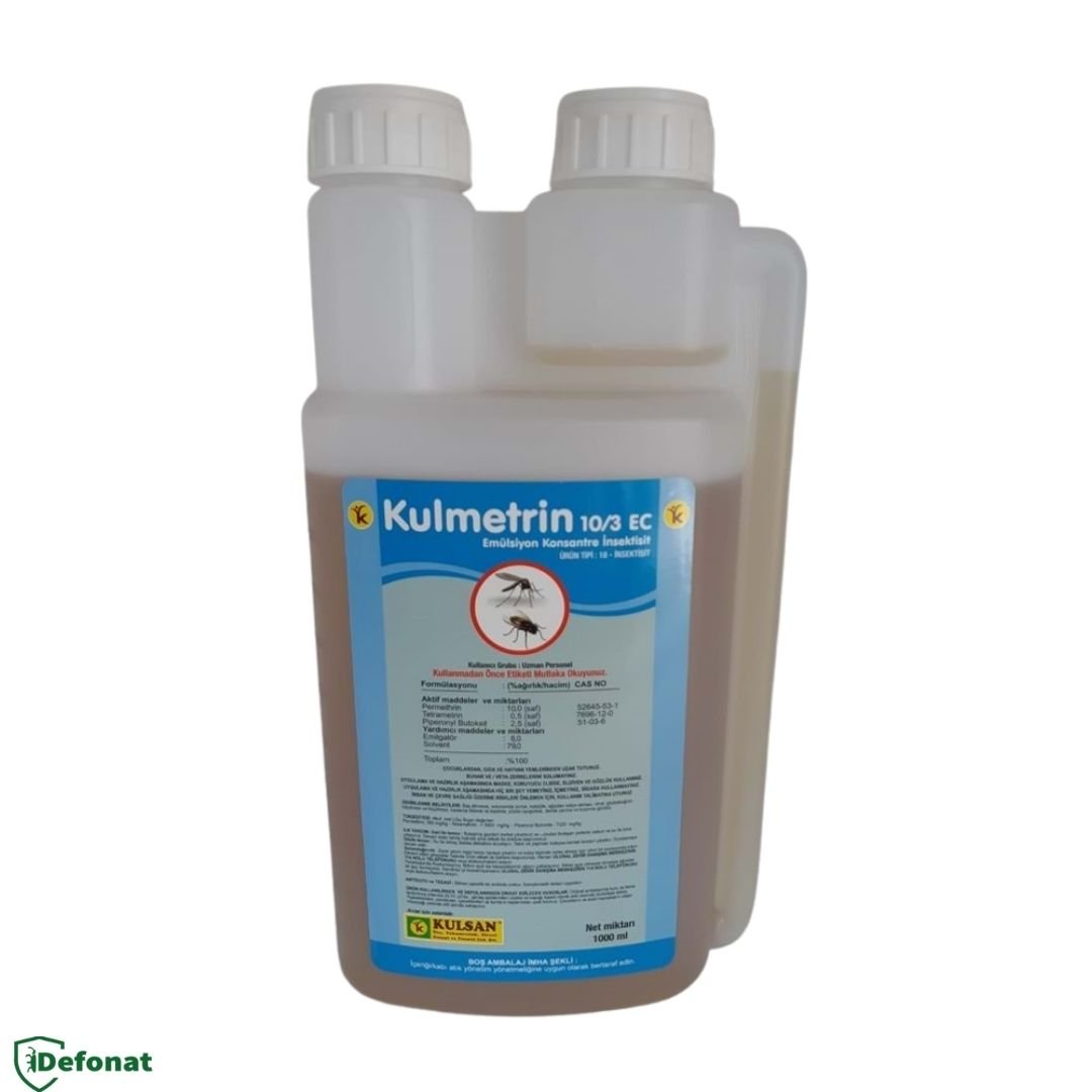 Kulmetrin 10/3 EC Profesyonel Haşere İlacı – 1 Litre - Defonat