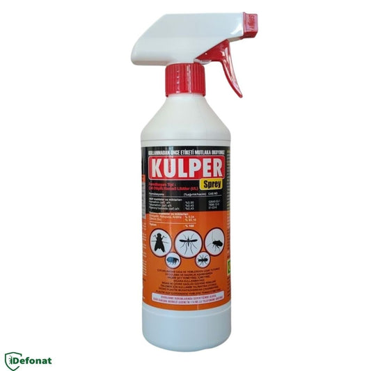 Kulper Haşere Öldürücü Sprey – 500 ml (Hazır Kullanım) - Defonat