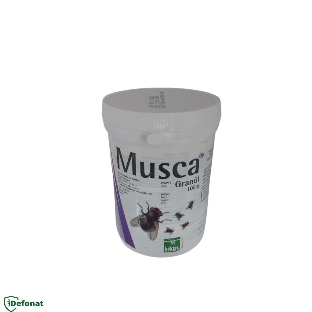 Musca Granül Sinek İlacı 100 gr (Karasinek ve Ev Sineği) - Defonat