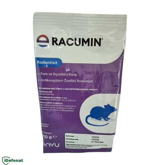 Racumin Buğday Yem Fare ve Kemirgen İlacı 250 gr - Defonat