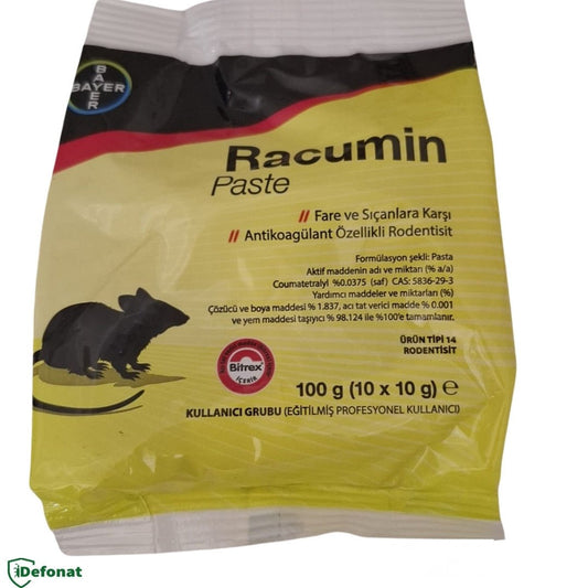 Racumin Pasta Fare ve Kemirgen İlacı 100 gr - Defonat