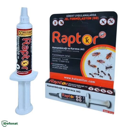 Raptor Hamam Böceği ve Karınca Jel İlacı – 5 gr - Defonat