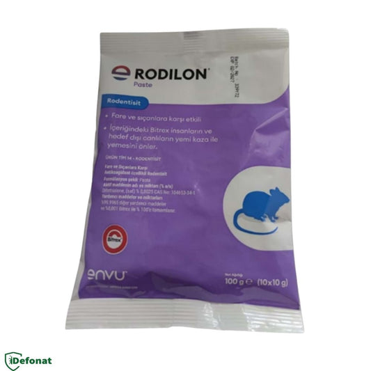 Rodilon Pasta Fare ve Kemirgen İlacı – 100 gr - Defonat
