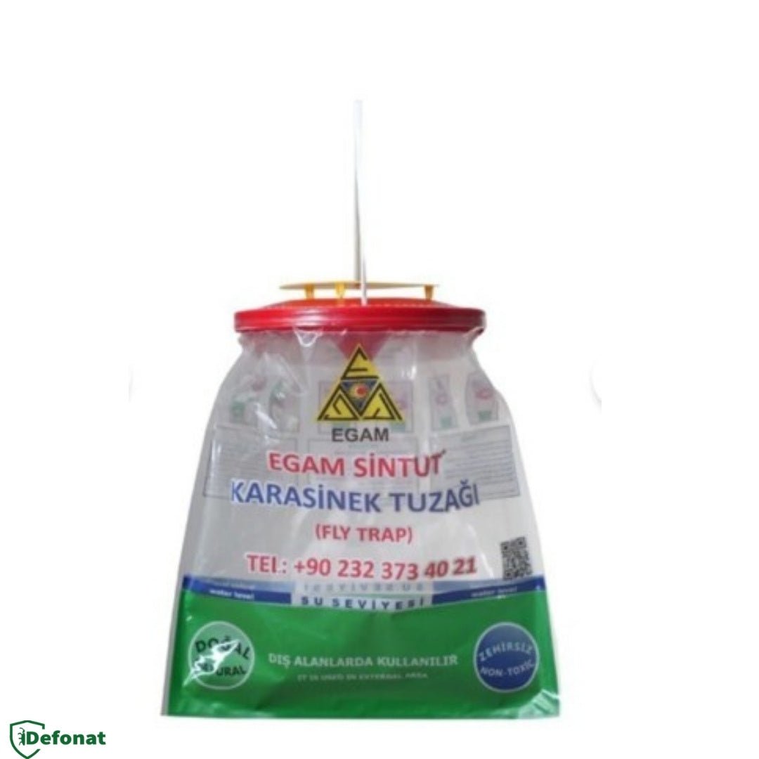 Sintut Karasinek Tuzağı Large –Zehirsiz Yüksek Kapasiteli Sinek Tuzağı - Defonat