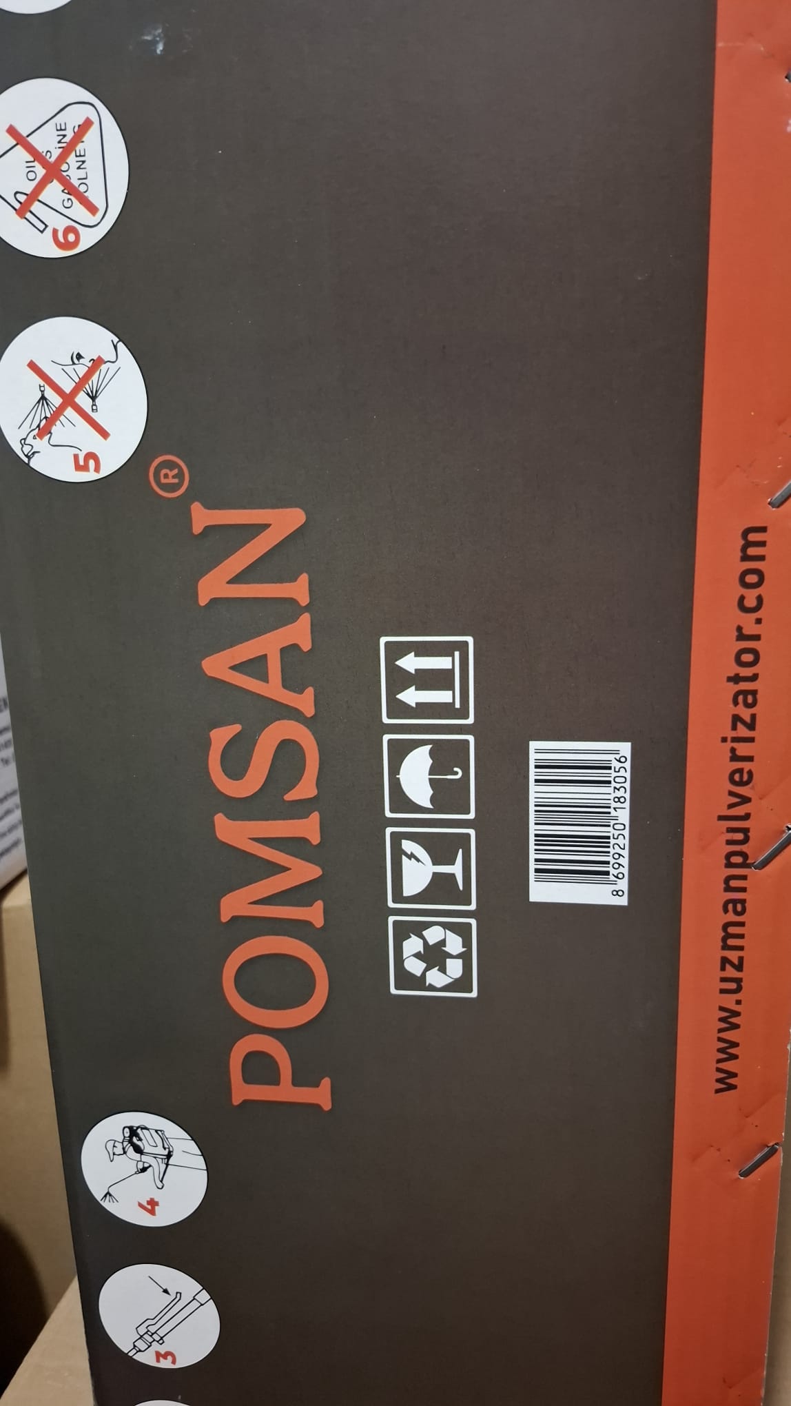 Pomsan k-305 16 Litre Manuel Sırt Tipi İlaçlama Pompası - 160 cm Hortumlu