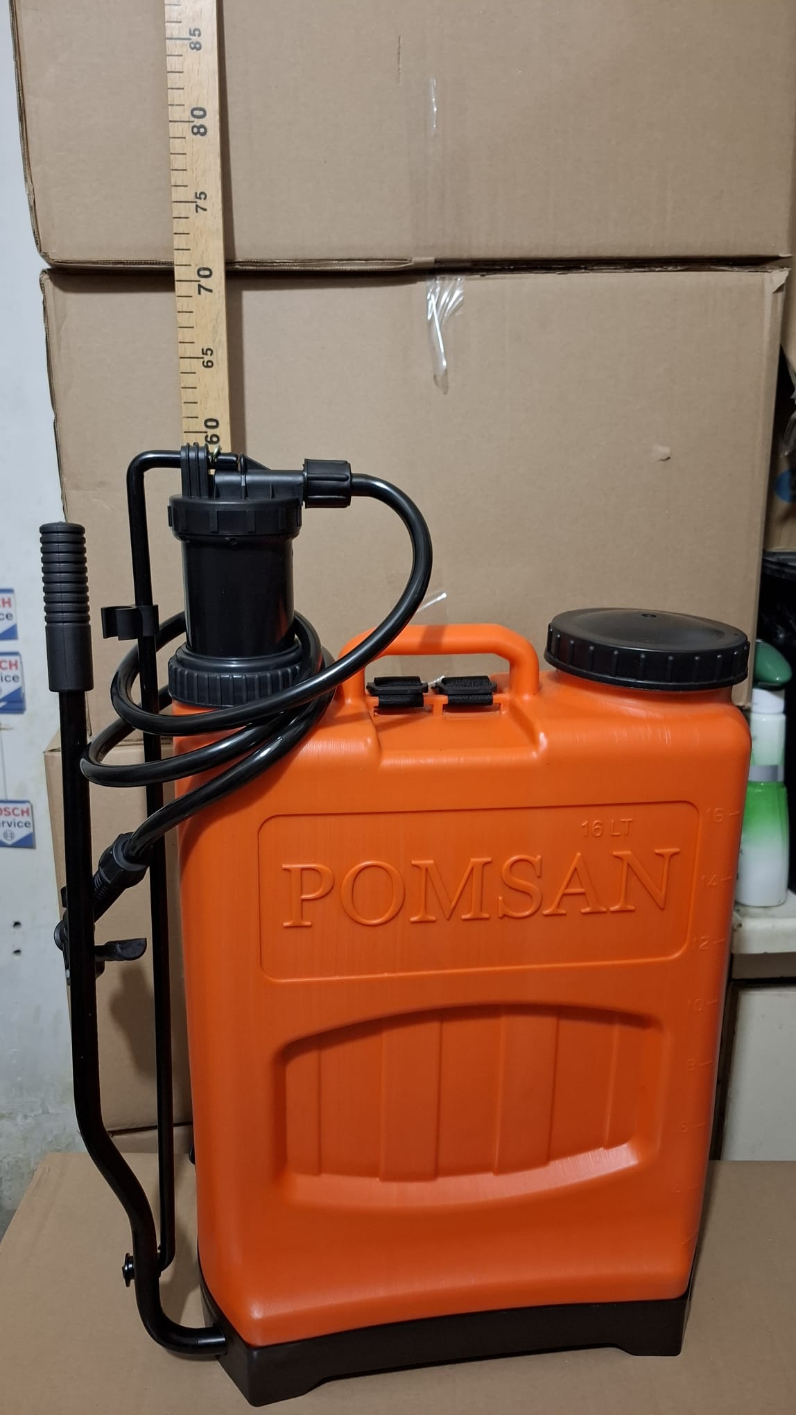 Pomsan k-305 16 Litre Manuel Sırt Tipi İlaçlama Pompası - 160 cm Hortumlu