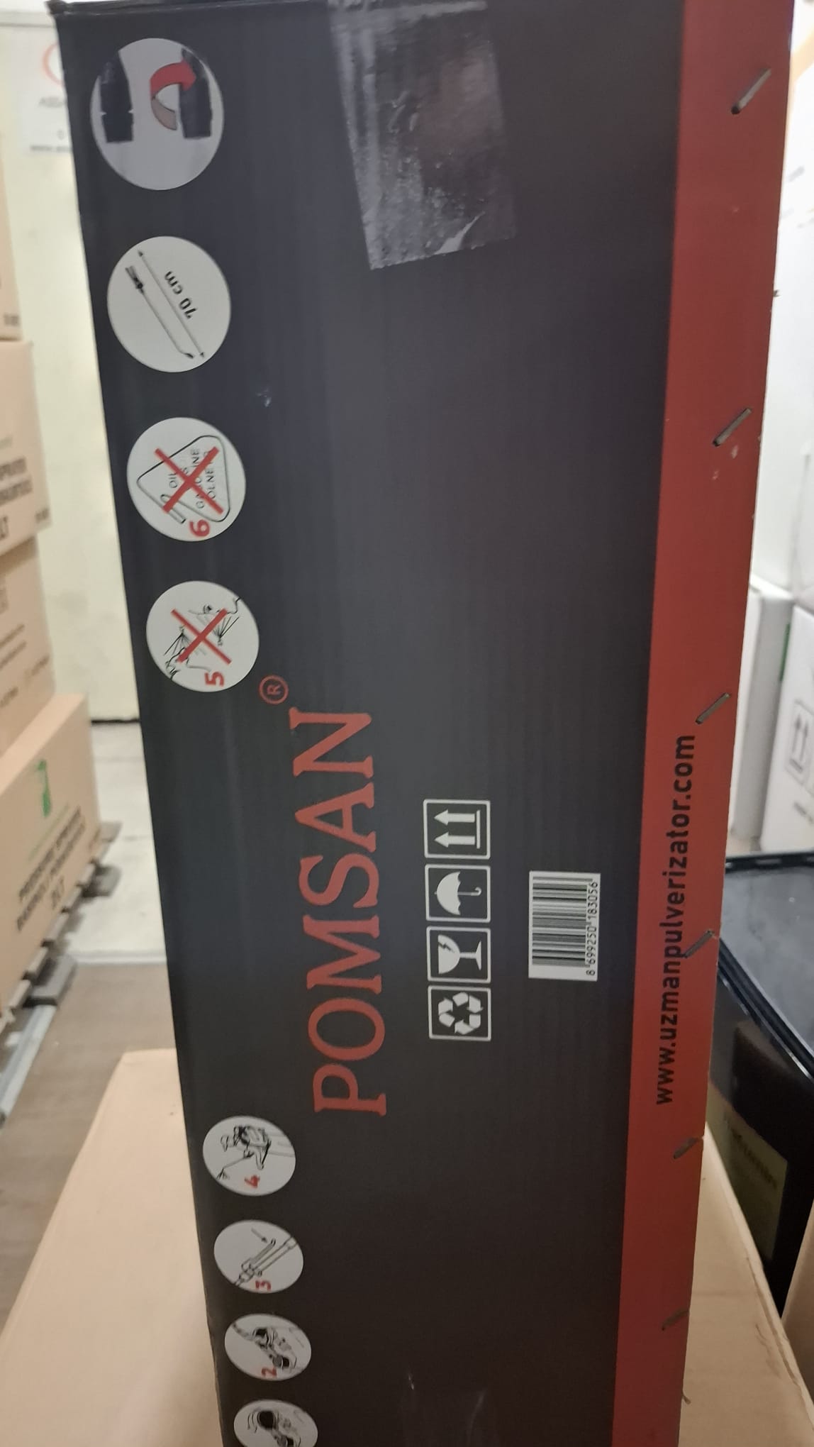 Pomsan k-305 16 Litre Manuel Sırt Tipi İlaçlama Pompası - 160 cm Hortumlu